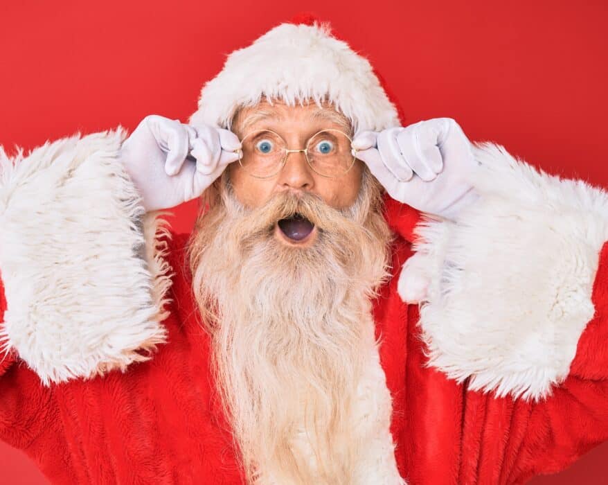 pourquoi le pere noel est rouge