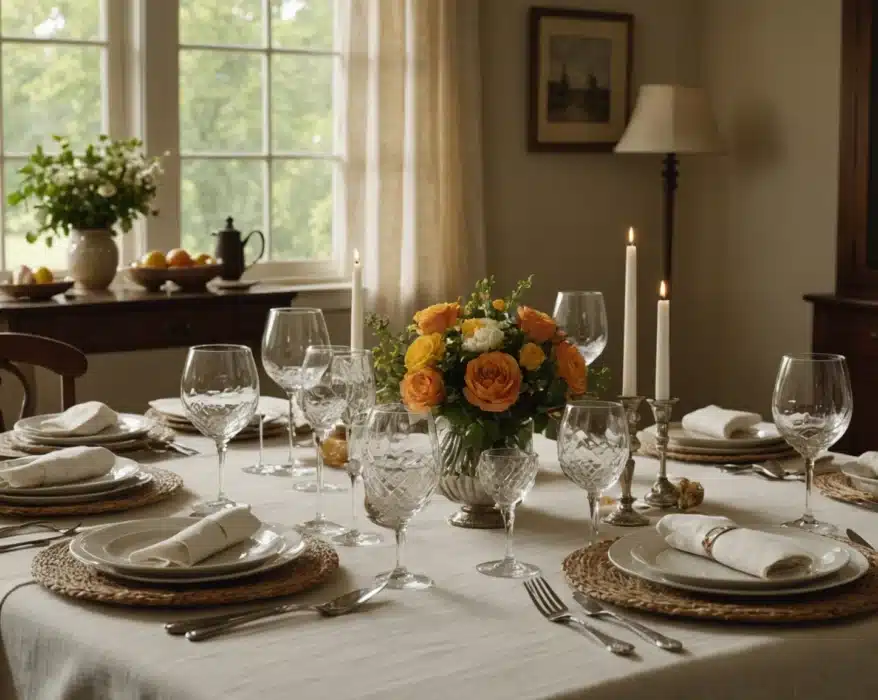 Magnifique table de repas