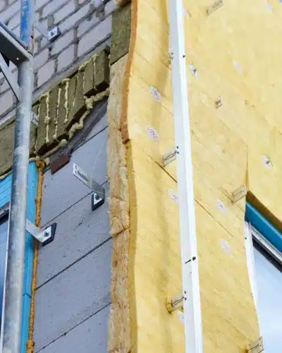 Rénovation d'un bâtiment et de son isolation
