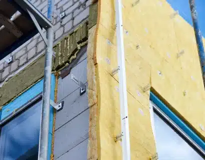 Rénovation d'un bâtiment et de son isolation