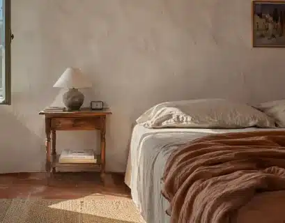 Chambre d'une maison typique du Sud de la France